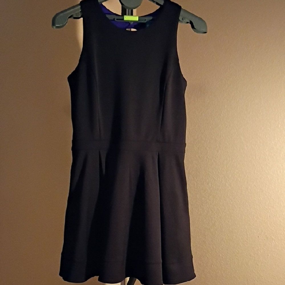Nanette Lepore L'Amour Classic Black Sleeveless Mini Dress Size XL